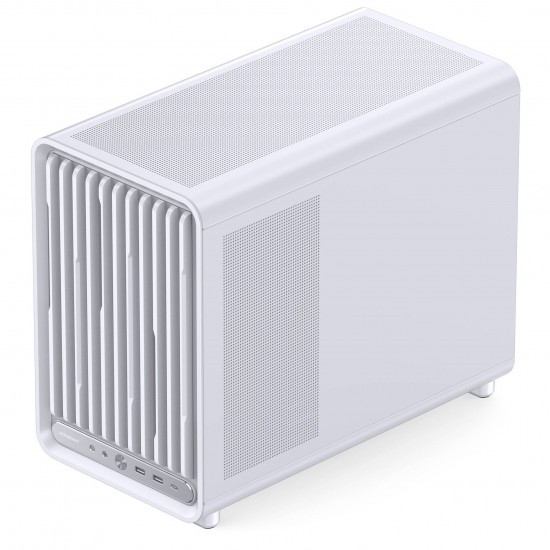 Jonsbo D33 PC Case - Tempered Glass - White