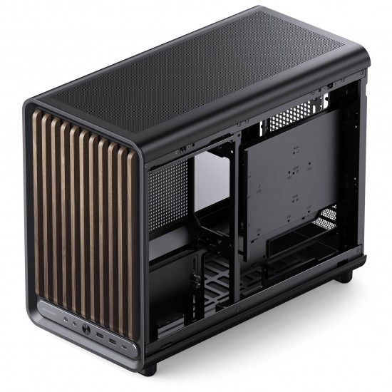 Jonsbo D33 Wood PC Case - Tempered Glass - Black Jonsbo D33 Wood PC Case - Tempered Glass - Black