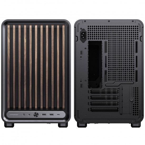 Jonsbo D33 Wood PC Case - Tempered Glass - Black Jonsbo D33 Wood PC Case - Tempered Glass - Black