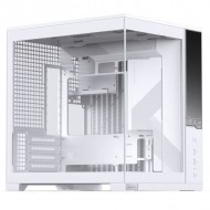 Jonsbo D34 PC Case Tempered Glass - White