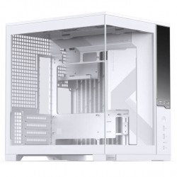 Jonsbo D34 PC Case Tempered Glass - White