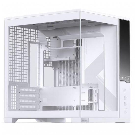 Jonsbo D34 PC Case Tempered Glass - White