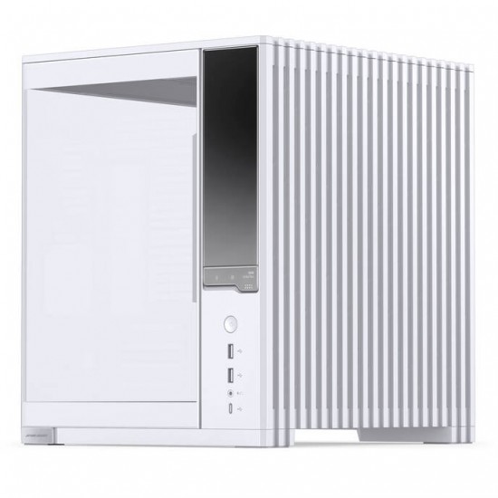 Jonsbo D34 PC Case Tempered Glass - White