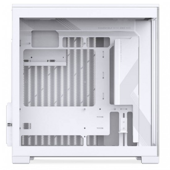 Jonsbo D34 PC Case Tempered Glass - White