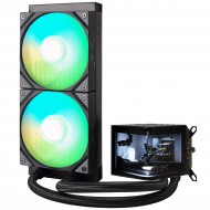 TRYX PANORAMA 240 Sıvı İşlemci Soğutucu - AIO - 3D-AMOLED Display - 240mm - Siyah ARGB TRYX PANORAMA 240 Sıvı İşlemci Soğutucu - AIO - 3D-AMOLED Display - 240mm - Siyah ARGB