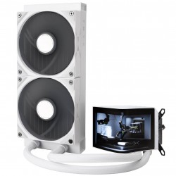 TRYX PANORAMA 240 Sıvı İşlemci Soğutucu - AIO - 3D-AMOLED Display - 240mm - Beyaz TRYX PANORAMA 240 Sıvı İşlemci Soğutucu - AIO - 3D-AMOLED Display - 240mm - Beyaz