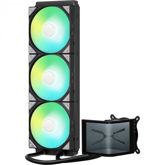 TRYX PANORAMA SE ARGB 360 All-in-One Liquid Cooler, 3D-AMOLED Display – 360mm, Siyah TRYX PANORAMA SE ARGB 360 All-in-One Liquid Cooler, 3D-AMOLED Display – 360mm, Siyah
