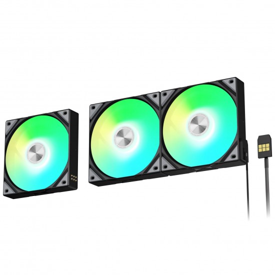 TRYX ROTA SL ARGB 120mm Fan Black (3in1 Set) TRYX ROTA SL ARGB 120mm Fan Black (3in1 Set)
