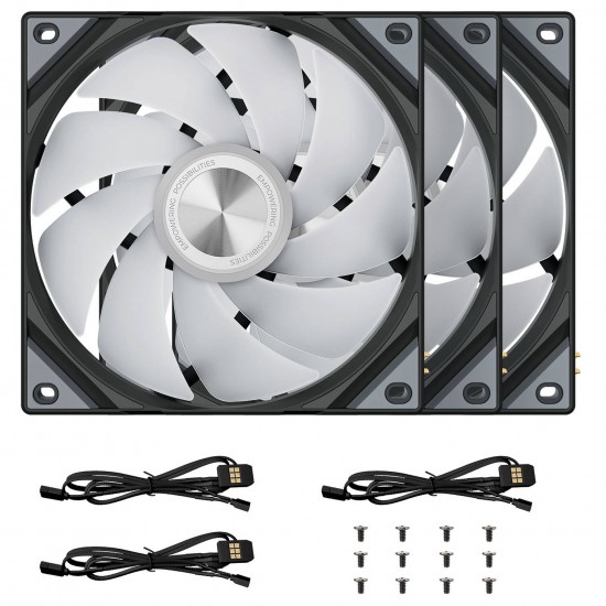 TRYX ROTA SL ARGB 120mm Fan Black (3in1 Set) TRYX ROTA SL ARGB 120mm Fan Black (3in1 Set)