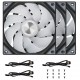 TRYX ROTA SL ARGB 120mm Fan Black (3in1 Set) TRYX ROTA SL ARGB 120mm Fan Black (3in1 Set)
