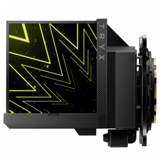 TRYX STAGE ARGB 360 AiO Water Cooling, Dual IPS Display - 360mm - Black