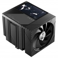 TRYX TURRIS T620 CPU Air Cooler - 5 inch IPS 60 Hz Display - 120mm - Black