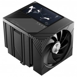 TRYX TURRIS T620 CPU Air Cooler - 5 inch IPS 60 Hz Display - 120mm - Black