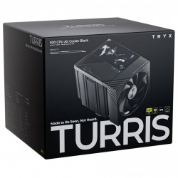 TRYX TURRIS T620 CPU Air Cooler - 5 inch IPS 60 Hz Display - 120mm - Black TRYX TURRIS T620 CPU Air Cooler - 5 inch IPS 60 Hz Display - 120mm - Black