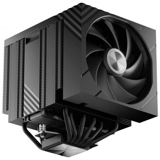 TRYX TURRIS T620 CPU Air Cooler - 5 inch IPS 60 Hz Display - 120mm - Black