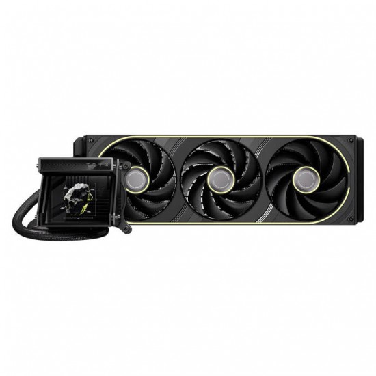 TRYX HOLO ARGB 360 AiO Cpu Cooler - Holographic Display - 360mm - Black TRYX HOLO ARGB 360 AiO Cpu Cooler - Holographic Display - 360mm - Black