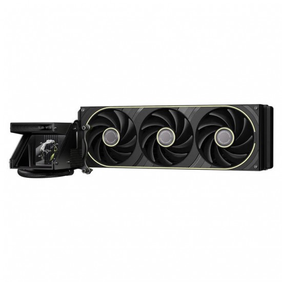 TRYX HOLO ARGB 360 AiO Cpu Cooler - Holographic Display - 360mm - Black TRYX HOLO ARGB 360 AiO Cpu Cooler - Holographic Display - 360mm - Black
