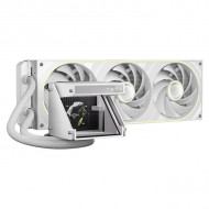 TRYX HOLO ARGB 360 AiO Cpu Cooler - Holographic Display - 360mm - White TRYX HOLO ARGB 360 AiO Cpu Cooler - Holographic Display - 360mm - White