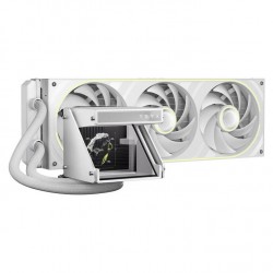 TRYX HOLO ARGB 360 AiO Cpu Cooler - Holographic Display - 360mm - White
