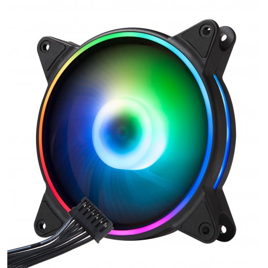 GAMEPOWER Sessiz 6 Pin (Silence Series) ARGB Adreslenebilir 12cm Kasa Fanı