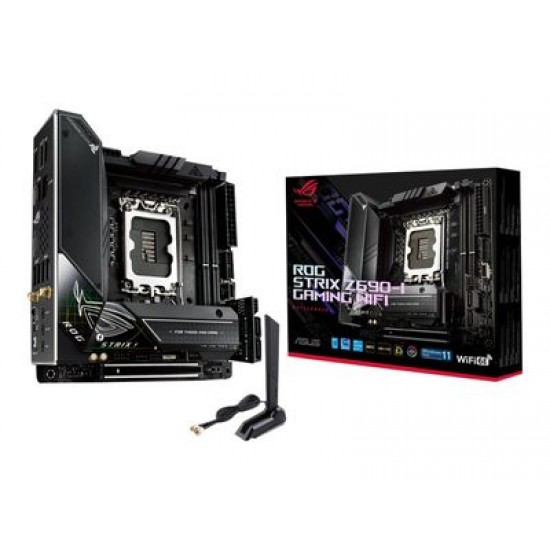 ASUS ROG-STRIX-Z690-I-GAMING-WIFI - Mini ITX - Socket LGA 1700 - Intel Z690 Anakart