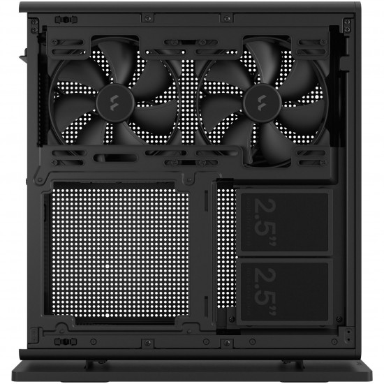 Fractal Design Ridge Mini-ITX PC Case - Black