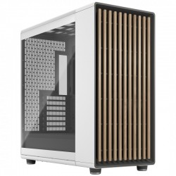 Fractal Design North XL Case (Chalk White, Clear Window)