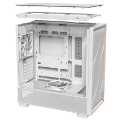 Antec Flux  E-ATX Bilgisayar Kasası - Tempered Glass – Beyaz Antec Flux  E-ATX Bilgisayar Kasası - Tempered Glass – Beyaz