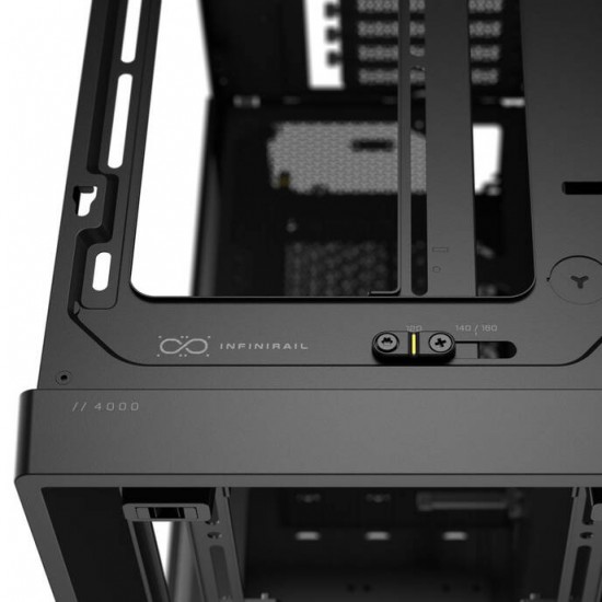 Corsair Frame 4000D PC Case - Tempered Glass - Black
