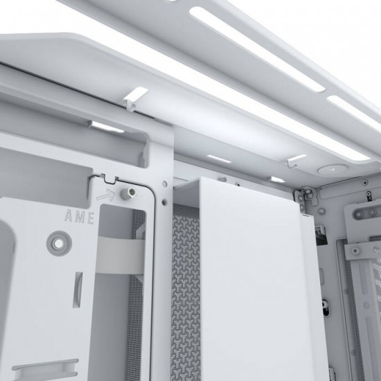 Corsair Frame 4000D PC Case - Tempered Glass - White