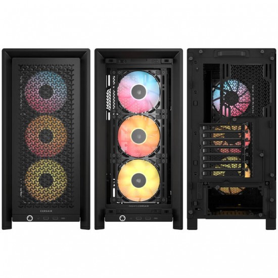 Corsair Frame 4000D RS ARGB - PC Case - Tempered Glass - Black