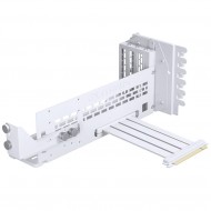 Phanteks Premium Vertical GPU Bracket + PCIe 4.0 x16 Riser Cable, DRGB - 220 mm, (Beyaz Renk)