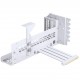Phanteks Premium Vertical GPU Bracket + PCIe 4.0 x16 Riser Cable, DRGB - 220 mm, (Beyaz Renk)