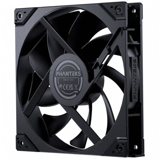 PHANTEKS M25 Gen2 PWM Fan - 140mm, Black PHANTEKS M25 Gen2 PWM Fan - 140mm, Black