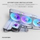 PHANTEKS Glacier One 420D30 X2 DRGB AiO Water Cooling - 420mm, Beyaz Renk, İşlemci Sıvı Soğutucu PHANTEKS Glacier One 420D30 X2 DRGB AiO Water Cooling - 420mm, Beyaz Renk, İşlemci Sıvı Soğutucu