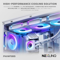 PHANTEKS Glacier One 420D30 X2 DRGB AiO Water Cooling - 420mm, Beyaz Renk, İşlemci Sıvı Soğutucu PHANTEKS Glacier One 420D30 X2 DRGB AiO Water Cooling - 420mm, Beyaz Renk, İşlemci Sıvı Soğutucu