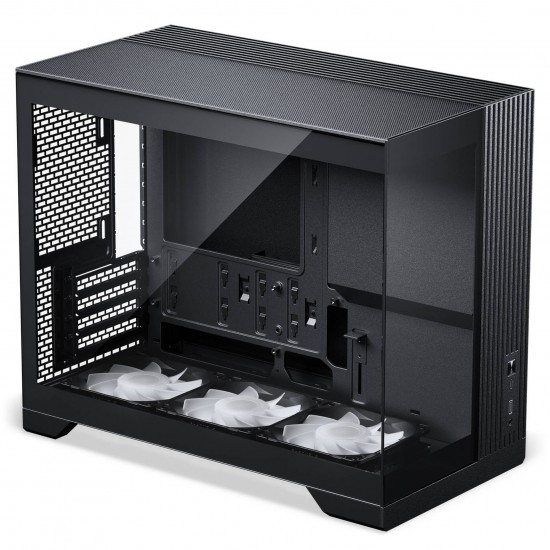 Phanteks XT V3 - mATX - Tempered Glass - 3x120mm Dahili Fan, Siyah