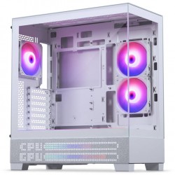 Phanteks XT View Matrix PC Case, (E-ATX, Tempered Glass, Matrix LED) - White