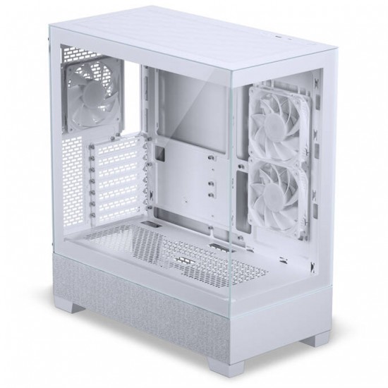 Phanteks XT View Matrix PC Case, (E-ATX, Tempered Glass, Matrix LED) - White