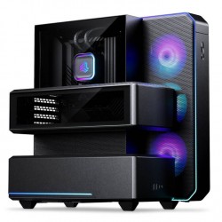 PHANTEKS EX5 Plus PC Case - Black + S25 360 ARGB All-in-One Liquid