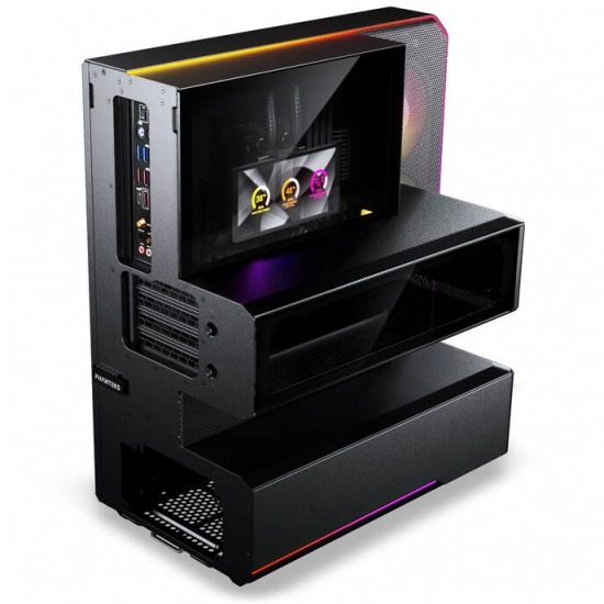 PHANTEKS EX5 Max PC Case - Black + S25 360 ARGB All-in-One Liquid + 6-inch LCD PHANTEKS EX5 Max PC Case - Black + S25 360 ARGB All-in-One Liquid + 6-inch LCD