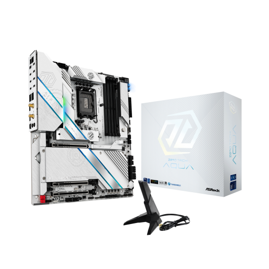 ASRock Z890 TAICHI AQUA - E-ATX Form - LGA1851 Soket - Z890 Chipset Anakart