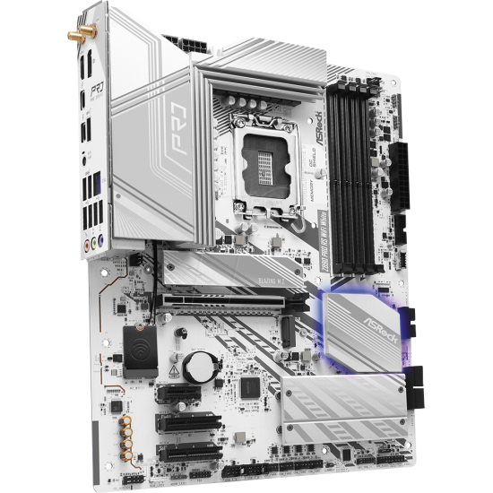 ASRock Intel 1851 Z890 Pro RS WiFi White Mainboard