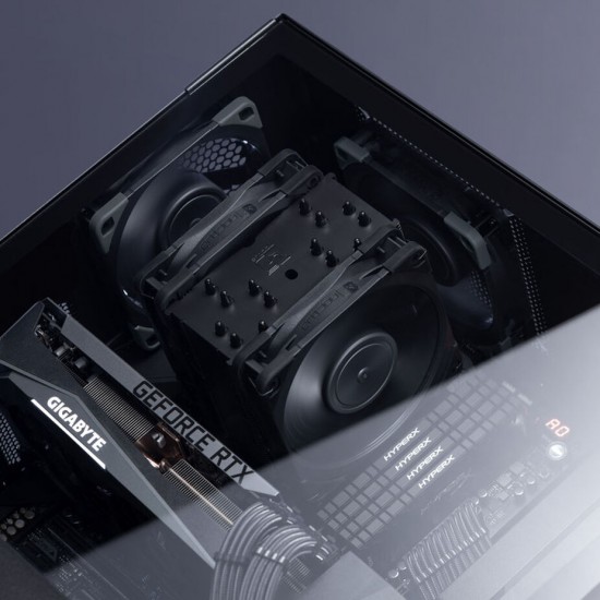 Noctua U12A chromax.black - İşlemci Soğutucusu 120mm Noctua U12A chromax.black - İşlemci Soğutucusu 120mm