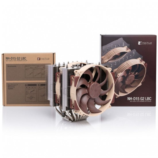 Noctua NH-D15 G2 LBC CPU Cooler AMD Optimised - 140mm / 140mm Noctua NH-D15 G2 LBC CPU Cooler AMD Optimised - 140mm / 140mm