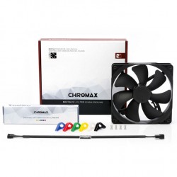 Noctua NF-A14 PWM chromax.black.swap Fan - 140mm Noctua NF-A14 PWM chromax.black.swap Fan - 140mm