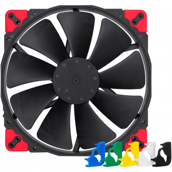 Noctua NF-A20 PWM chromax.black.swap Fan - 200mm (20cm) Noctua NF-A20 PWM chromax.black.swap Fan - 200mm (20cm)
