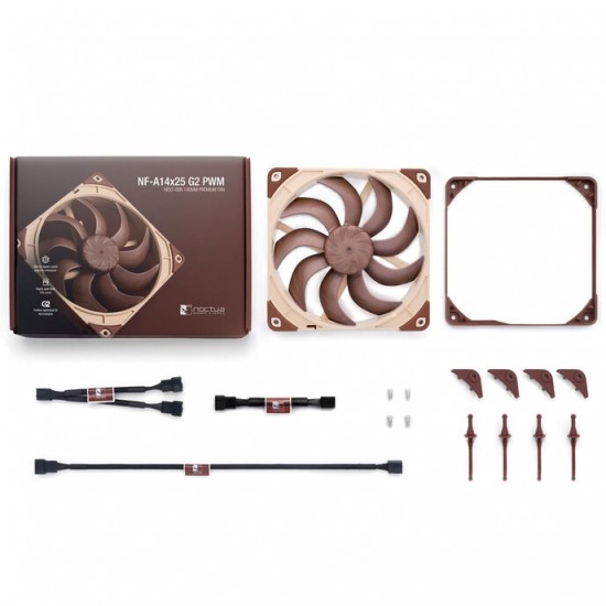 Noctua NF-A14x25 G2 PWM fan - 140mm Noctua NF-A14x25 G2 PWM fan - 140mm