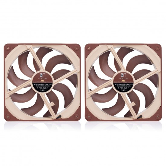 Noctua NF-A14x25 G2 Sx2-PP PWM Fan - 140mm