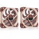 Noctua NF-A12x25 G2 Sx2-PP PWM Fan - 120mm - Pack of 2